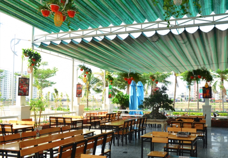 thi công bạt xếp