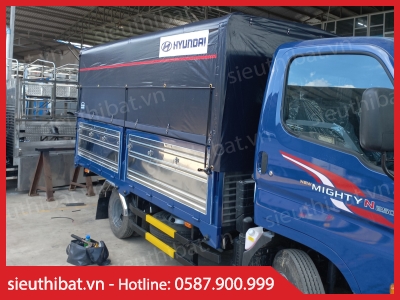 Bạt phủ thùng xe HYUNDAI N250 (Bạt 3 mảnh cuốn mép)