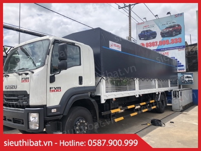 Bạt phủ thùng xe ISUZU FVR 900 (Bạt hộp tiêu chuẩn)