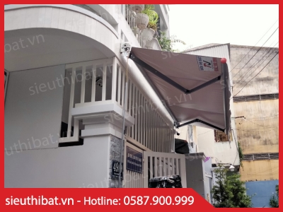 Lắp đặt mái hiên di động tại Quận Tân Phú - TP.HCM