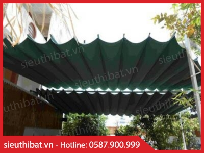 Lắp đặt mái xếp cho nhà xe Thủ Đức
