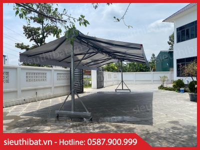 Mái hiên di động di chuyển dễ dàng