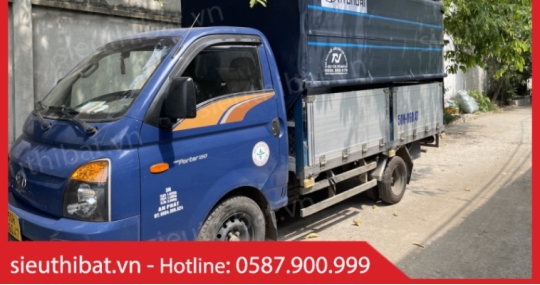 Bạt xe tải, bạt mui xe tải, bạt trùm đầu xe tải giá rẻ, may bạt xe tải gần đây